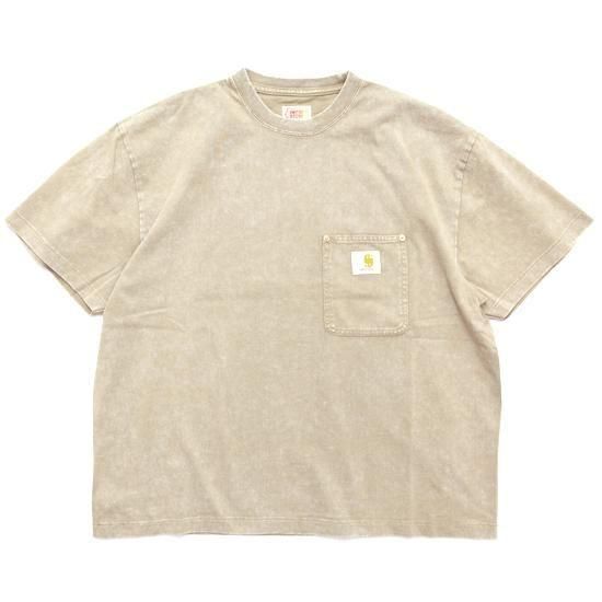 IMPRESTORE インプレストア|Pocket Tee (フェードアイボリー)(ワークすぎるTシャツ)|REVE STORE