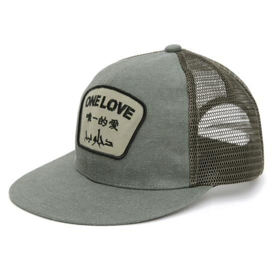 GOHEMP ゴーヘンプ｜ONE LOVE MESH CAP (オリーブ)(メッシュキャップ)