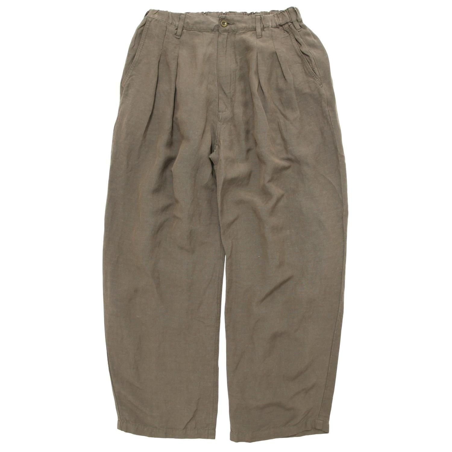 Nasngwam ナスングワム｜LABORER PANTS (オリーブ)(夏でも穿きたくなるパンツ)｜REVE STORE