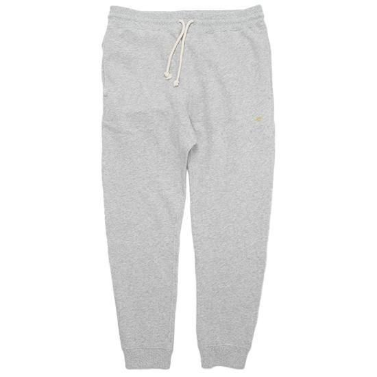 GOHEMP ゴーヘンプ｜SLIM RIB SWEAT PANTS 25 (アッシュヘザー)(か細いなスウェットパンツ) トップス-スウェット・トレーナー
