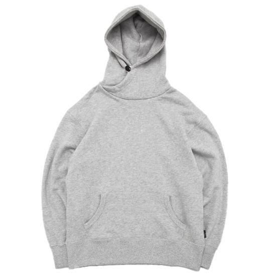 GOHEMP ゴーヘンプ|HEMP SHAWL HOODY 25 (アッシュヘザー)(パーカー)|REVE STORE