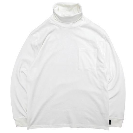 GOHEMP ゴーヘンプ｜10oz JERSEY TURTLE NECK L/SL TEE 25 (ナチュラル)(タートルネック)