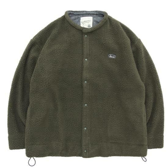 GOHEMP ゴーヘンプ｜NO COLLAR SHIRTS (アヴォカード)(ボア上衣)