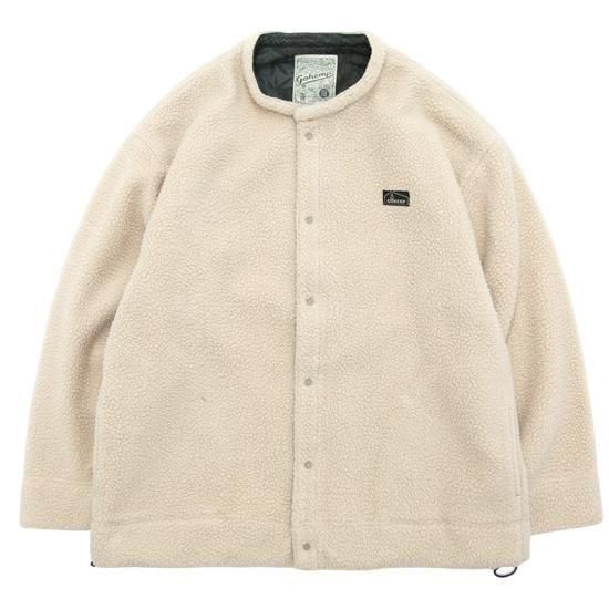 GOHEMP ゴーヘンプ｜NO COLLAR SHIRTS (皮膚軟化剤)(ボア上衣)