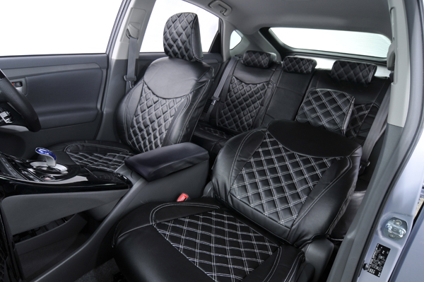 Zvw30 L Grade Prius Quilting Leather Seat Cover