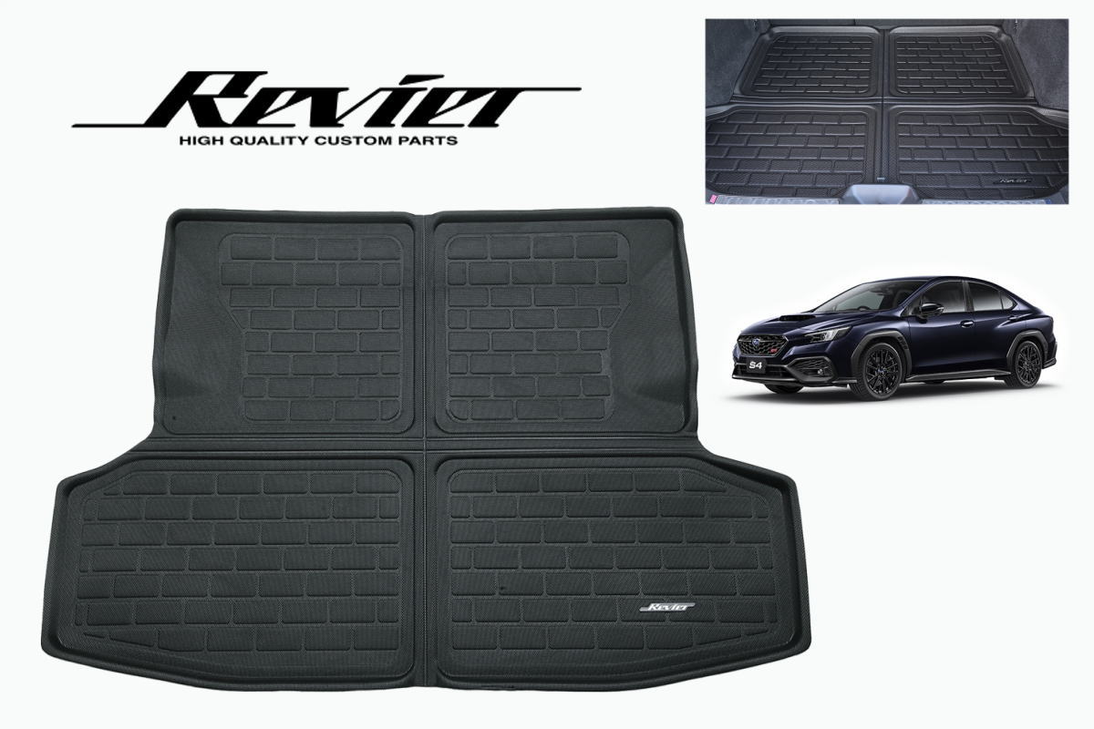 WRX S4 VBH 立体形状 ラゲッジマット // インテリア パネル インパネ フロアマット マット シート ラゲージマット トランク 荷台 バックドア