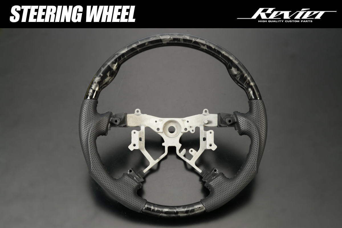 60系 後期 ノア ヴォクシー / ACR/MCR30系40系後期 エスティマ / ACM20系 後期 イプサム クラッシュカーボン調 コンビステアリング - ステアリング ハンドル ステアリングハンドル インテリアパネル インパネ