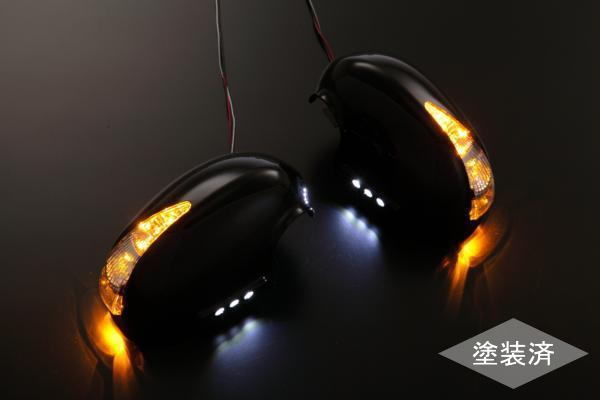 【REIZ(ライツ)】在庫処分 LA400K 前期 / L880K コペン LEDウインカードアミラー 左右セット COPEN ドアミラー サイドミラー GRスポーツ ローブ セロ エクスプレイ ウインカーミラー