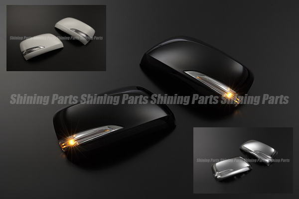 【レクサスLX570仕様】 ランドクルーザー200前期 LEDウインカードアミラー 純正交換タイプ //ランクル/200系/トヨタ/TOYOTA/ターン/ライト/ランプ/ウィンカー/サイド/ミラーカバー/landcruiser/LEXUS/ランクル200|シャイニングパーツ(カー用品)