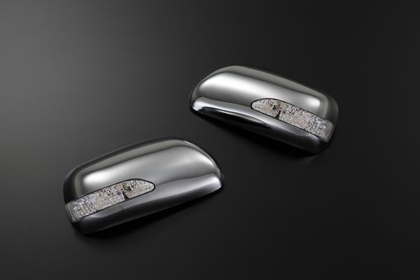 期間限定価格！【メッキ】20系プリウス/10系ウィッシュ他トヨタ汎用LEDウインカードアミラー純正交換タイプ 左右セット120系マークX/10系アイシス/120系カローラ(セダン/ランクス/フィールダー/アレックス)/パッソ/ウインカーミラー/サイドミラー｜シャイニングパーツ（カー用品） 9,254円