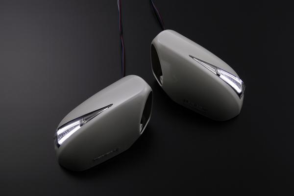 【Revier(レヴィーア)】 【ライトバーシリーズ】【塗装済み】 オデッセイ(RB1/2前期) LEDウインカードアミラーウェルカムランプ付き 純正色塗装済み