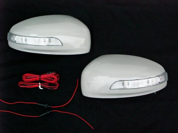 【Revier(レヴィーア)】【未塗装】 フーガ(Y50)・ブルーバードシルフィー(G11)・インフィニティー(M35・M45) LEDウインカードアミラーカバー純正交換タイプ //FUGA/日産/ニッサン/NISSAN/ウィンカー/BLUEBIRD/SYLPHY/INFINITI/汎用