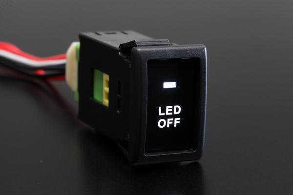 楽天市場 Reiz ライツ ２色 スズキ車汎用スイッチ Led On Offスイッチ エブリ ワゴンr パレット スペーシア シャイニングパーツ カー用品