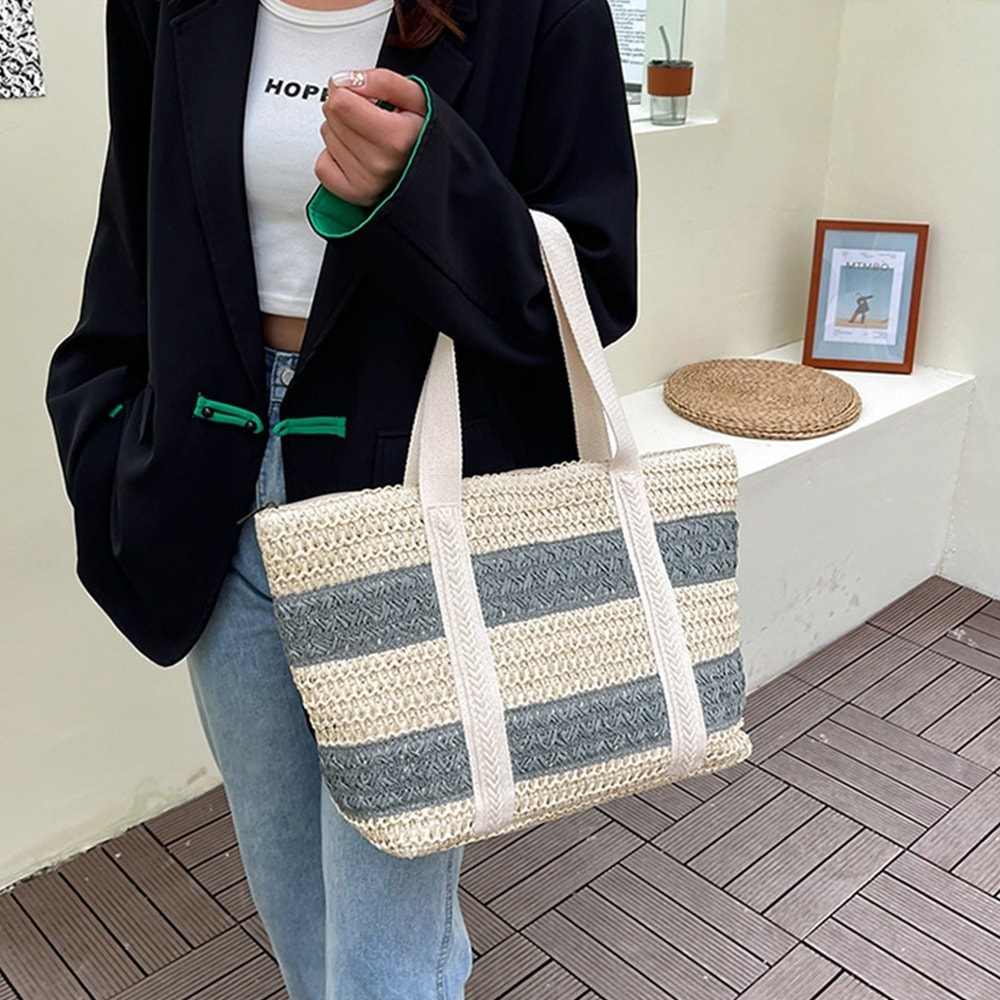 【 】バッグ かごバッグ ナチュラル トートバッグ 夏｜レボショップ