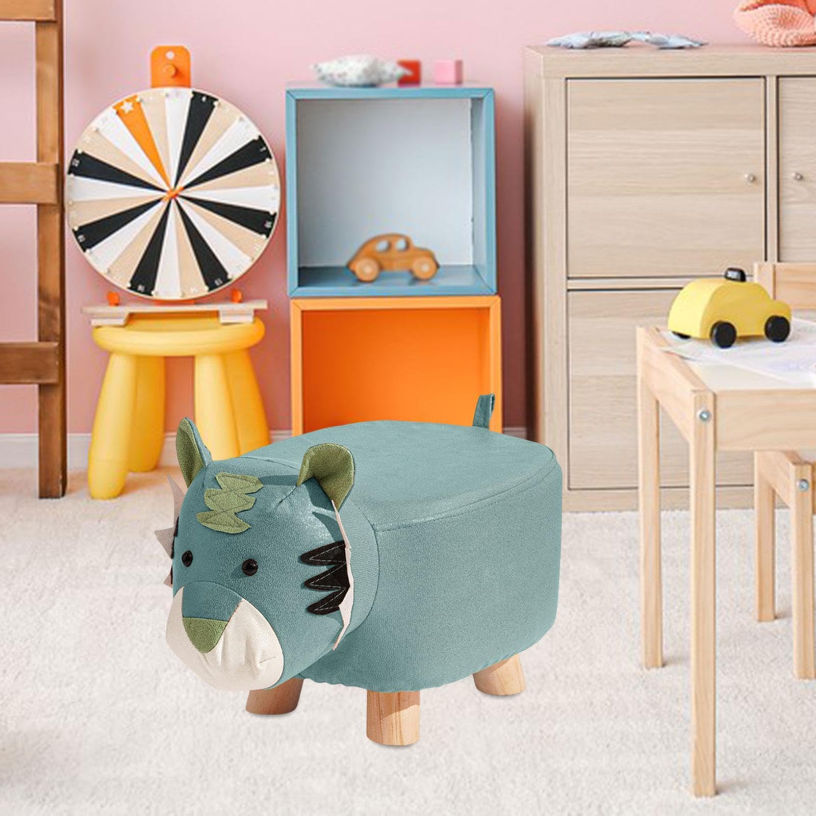 楽天市場】切り株 スツール 座椅子 大きいサイズ プリント(円柱