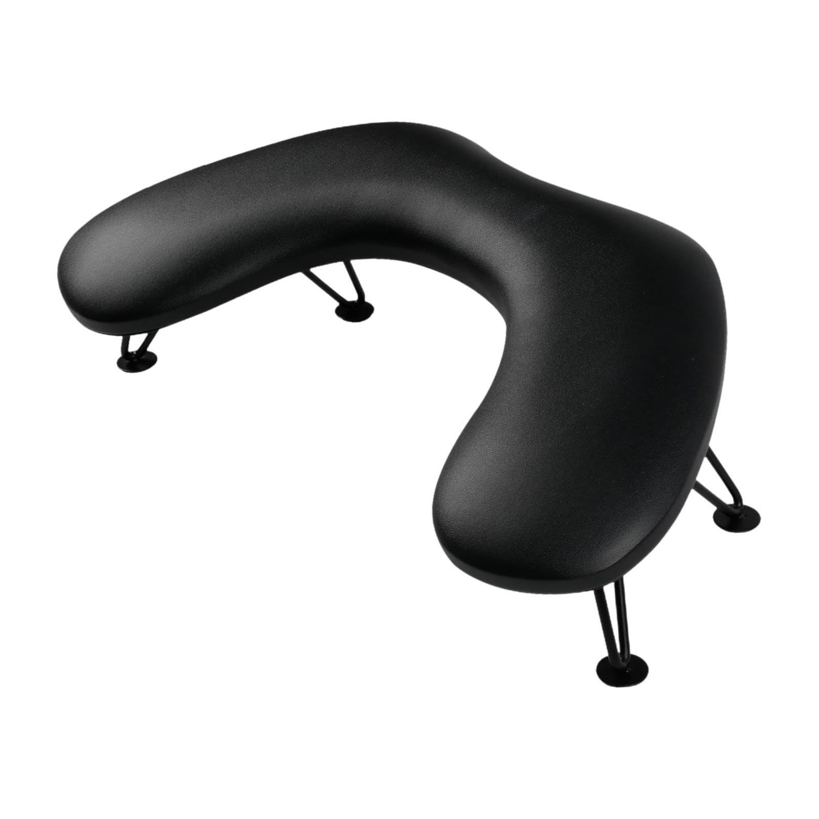 ネイルハンドレスト ネイルアームレスト U字型 26cm&times;46cm 人間工学 手置き クッション 腕置き 疲労軽減 サロン ワーク ネイル用品 セルフネイル マニキュア 台 枕 ブラック｜レボショップ 11,321円