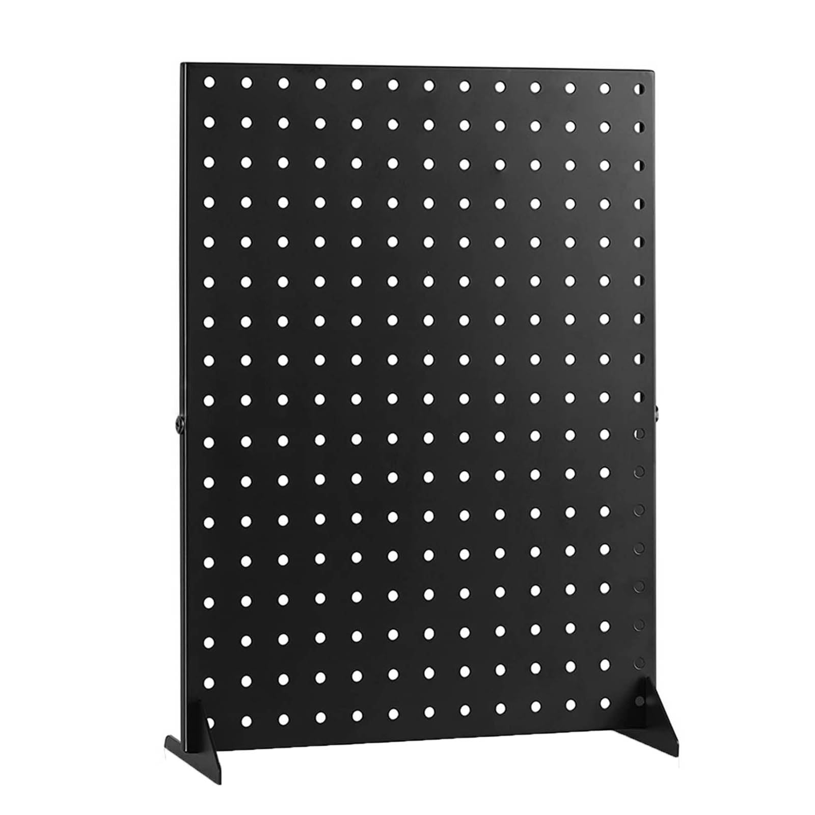 有孔ゲーム盤 卓上 照明ランプ 33×43.2糎 金属元素製 パンチングボード 器具 見せびらかす ミニ ペグボード 御厨子所 部屋の入り口 机上 取り片付ける 納める 佩び物 イヤリング 吊り下げ 見せびらかす ゲーム盤 穴あきゲーム盤 アイアン 室内装飾 黒いこと