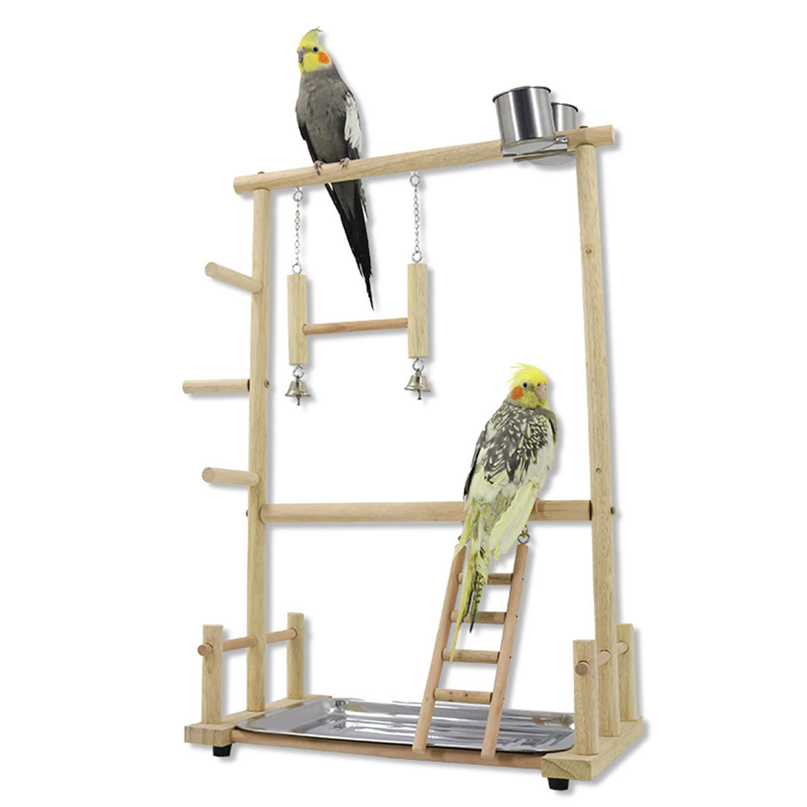 鳥 照明ランプ 止まり木 卓上 インコ 手あそび プレイグランド 吊り下げ 鞦韆 掛けはしご 餌入れ 水入れ 御盆付き添い人 小鳥アスレチック 木製 生まれながら木 禽鳥 運動すること不完全さ差し止める 剪断応力差し止める 精神的な統合式 パウダーコンパクト オカメインコ バッジー 読み合わせる 休