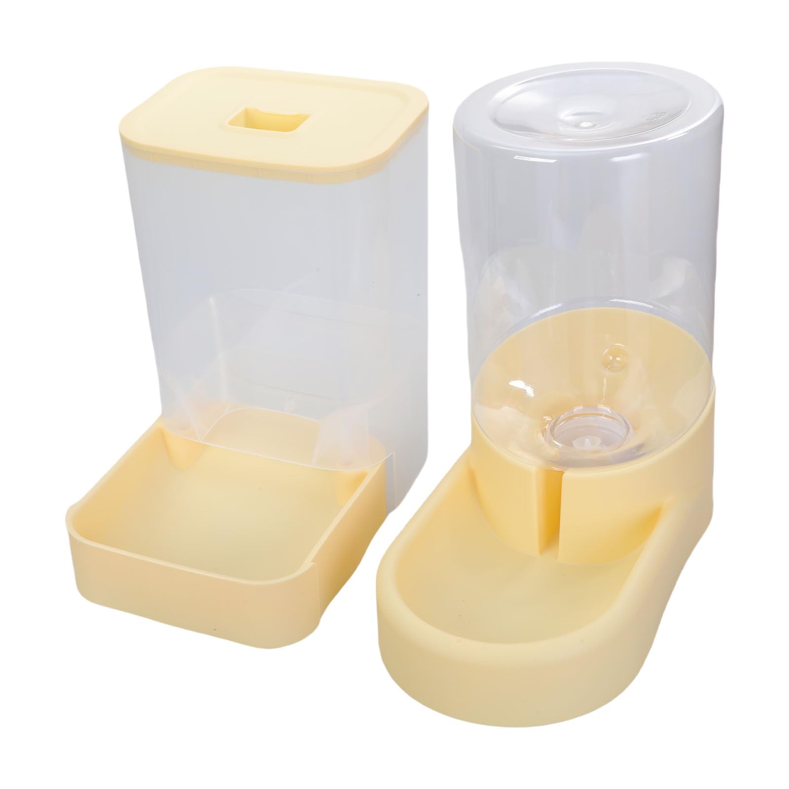 自動給餌器 給水器 セット ペット用 猫 犬 餌入れ 水飲み器 大容量 2kg 3L 餌やり機 重力式 貯水 タンク 透明 コンテナ 多頭飼い お留守番 衛生的 取り外し可能 清潔 便利 シンプル ペット用品 おしゃれ｜レボショップ