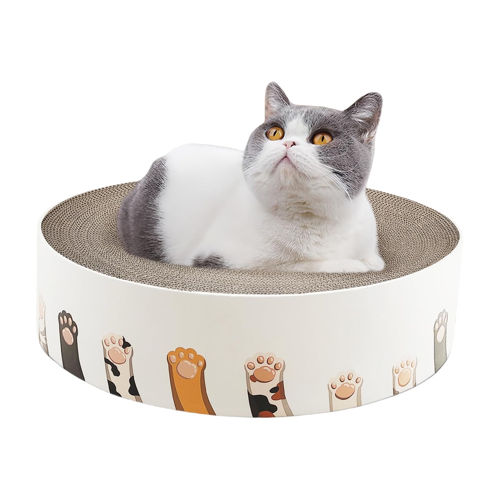 猫 爪とぎ 寝台 丸型 ダンボール 密集して 詰め替え能力のある 猫爪とぎどんぶり鉢 キャットスクラッチャー 猫の爪とぎ 長いす ねこ つめとぎ キャットベッド 室内用 愛玩動物 装置 猫装置 つめとぎ寝台 傷つき押しとどめる 調度品保護すること 剪断応力取り止める 運動すること不