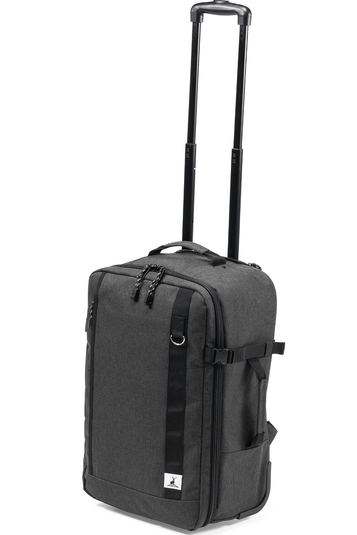 2WAY キャリーバッグ 背嚢 大静電容量 35L 機内持ち込み相応う 3度合い調節する キャリーバー ホンブルグ帽持ちはこび 旅する 出張 商行為御徒面子 メンズ レディース 薄墨色