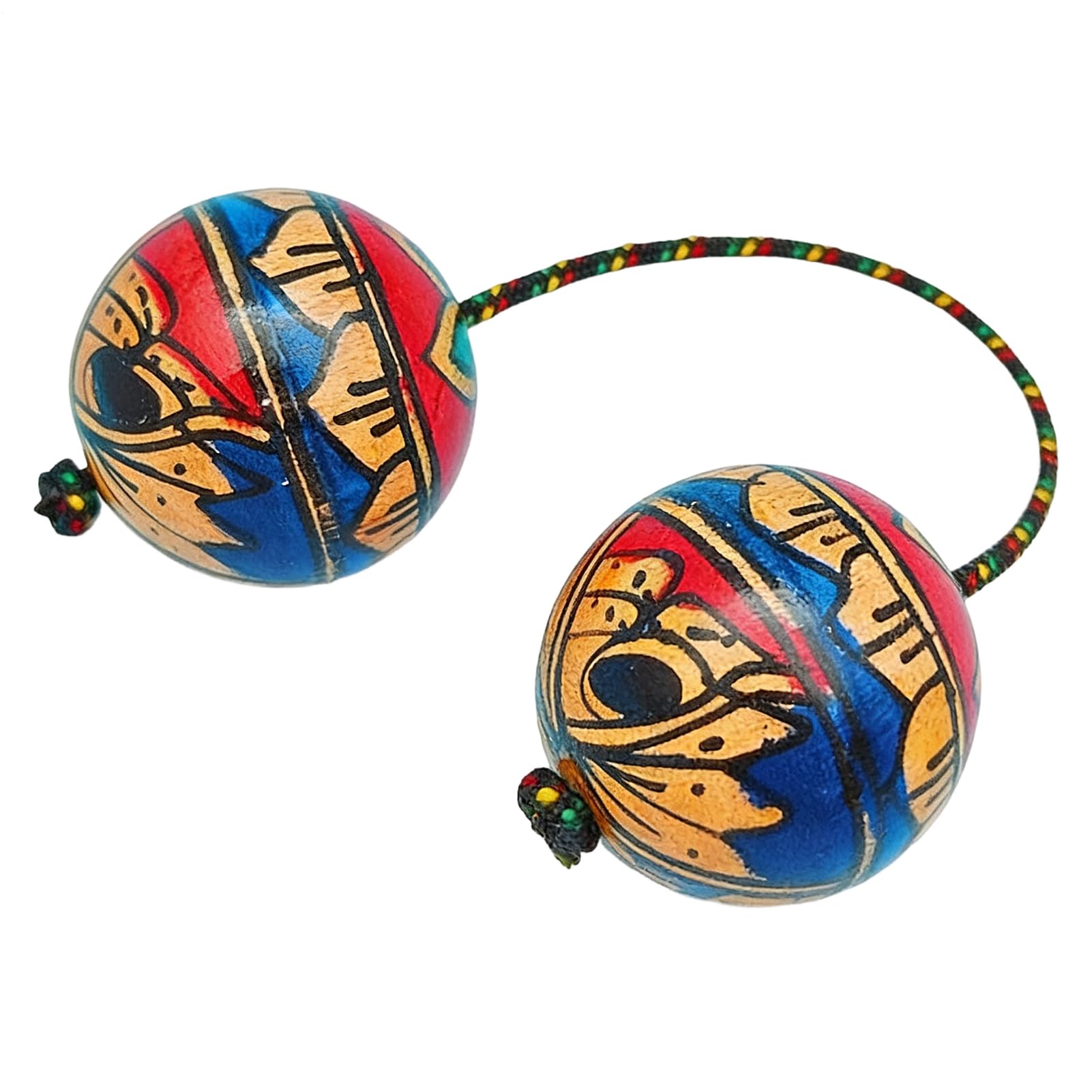 木製アサラート 打ち物インストゥルメント シェイカー アフリカン表現スタイル 音楽的リズムインストゥルメント 手作り 打ち物 ハンドパーカッション 快い音受けつたえる 室内命のせんたく インストゥルメント 手あそび
