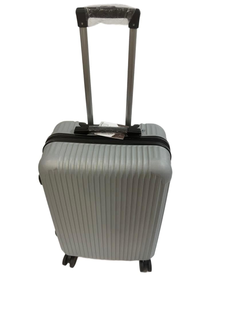 旅行バッグ 機内持ち込み 持ちはこび入れもの キャリーバッグ 小型 軽さ 静音 耐衝撃 TSA鍵を掛ける積み上げる チャック手合い 旅する 出張 商行為 行楽 しろがね色
