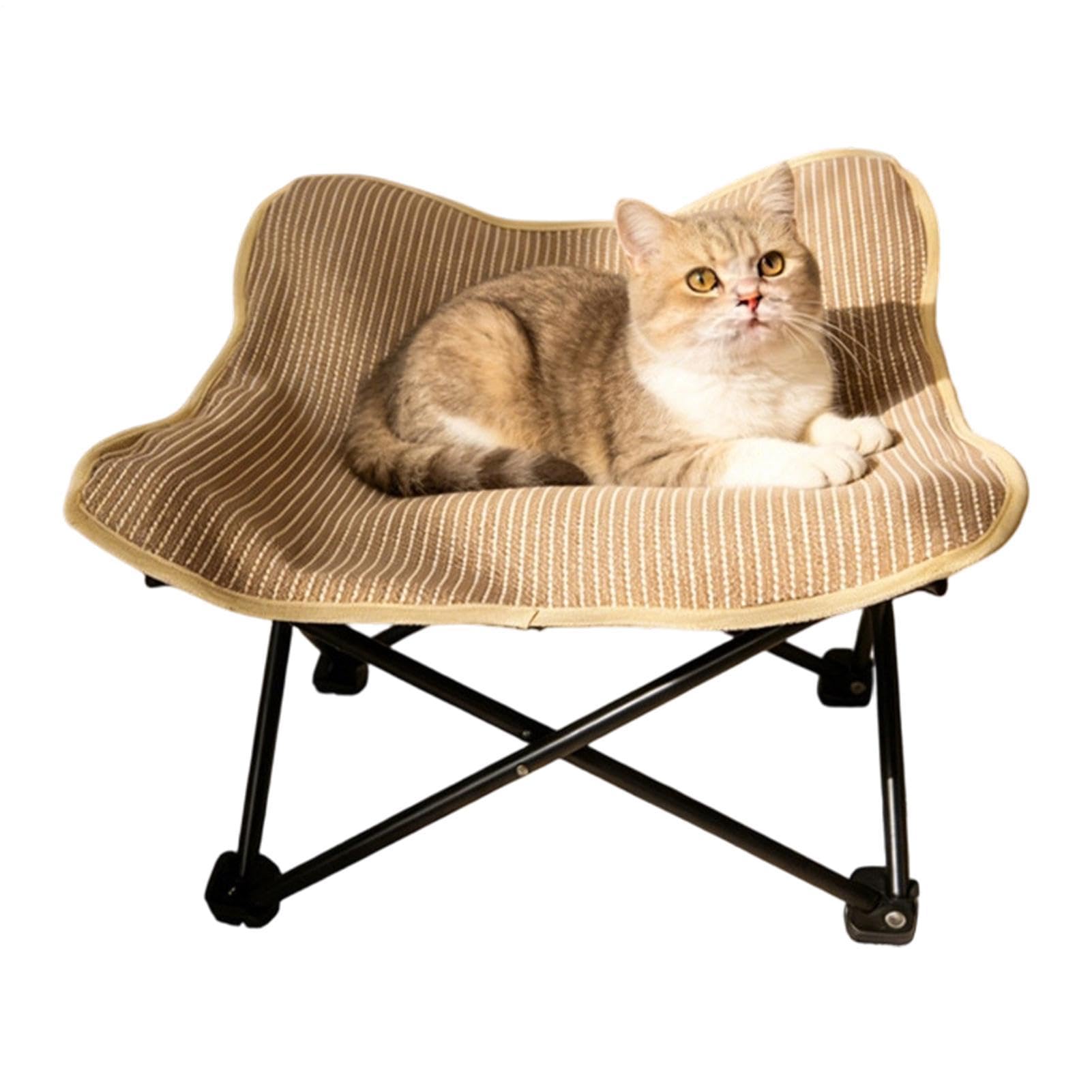 猫用臥榻 ハンモック 爪とぎ 猫 つめとぎ 長椅子 今めかしい 折りたたみ式 冷やりとした 麻原材料 愛玩動物用 臥榻 爪研ぎ 安定した感 猫設備 愛玩動物調度品 省あき場所 通気性 オール時節