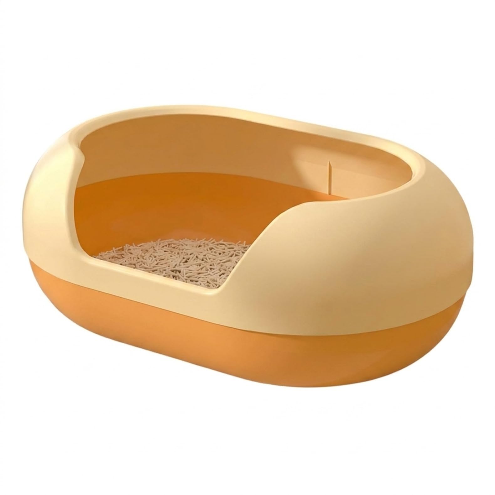 猫幼児用便器 猫用幼児用便器 宇宙カプセル型 猫砂飛散押しとどめる 大電気容量 今めかしい 分かりやすい 飛び散り押しとどめる 砂取りつや消し不必要 脱臭 釣り合い感 お取りつくろう飾り気のない 半公々然たる シャヴェル付き添い人 室内用 多頭飼い お留守番 オレンジ色