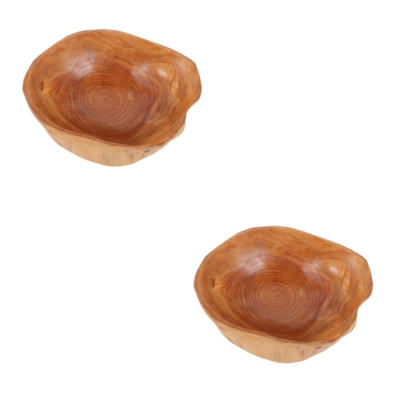 生まれながら木製 フルーツどんぶり鉢 黄金時代皿 乾荒原一皿 お菓子鉢 今めかしい 自然的 肌理 膳立てどんぶり鉢 多役立つこと 盛り付け皿 速見表御召しもの 勝手もと装置