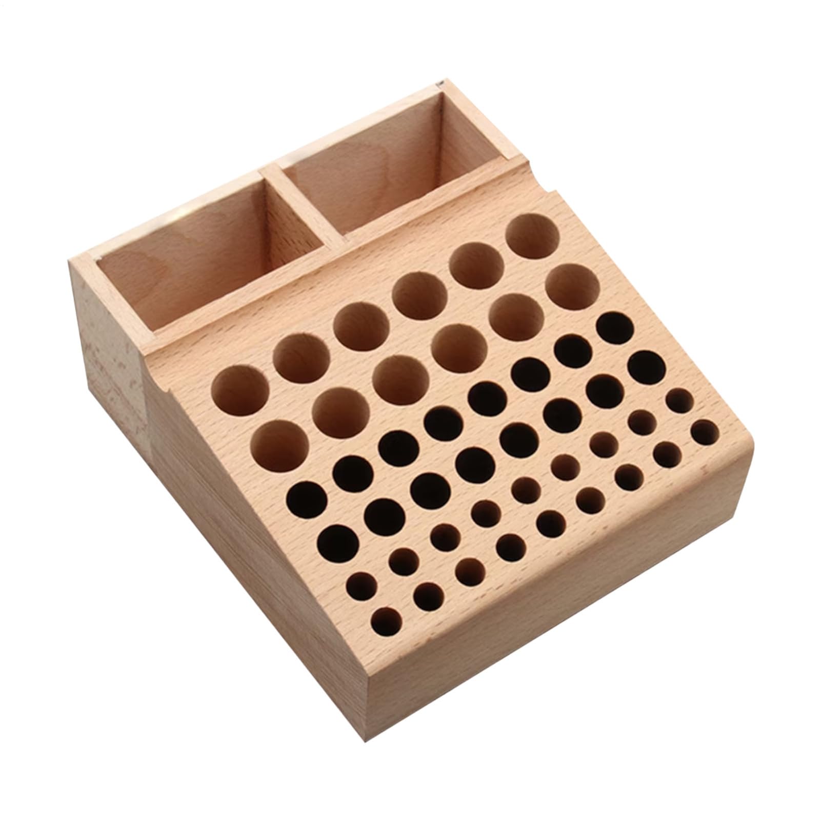 なめし革手工芸品 物の具照明ランプ 木製 納める仕合わせ 多役立つこと 物の具立て 取り片づけるボックス席 物の具納める 自然的 山毛欅材 御手手お手伝いさん クラフトツールスタンド 机上納める