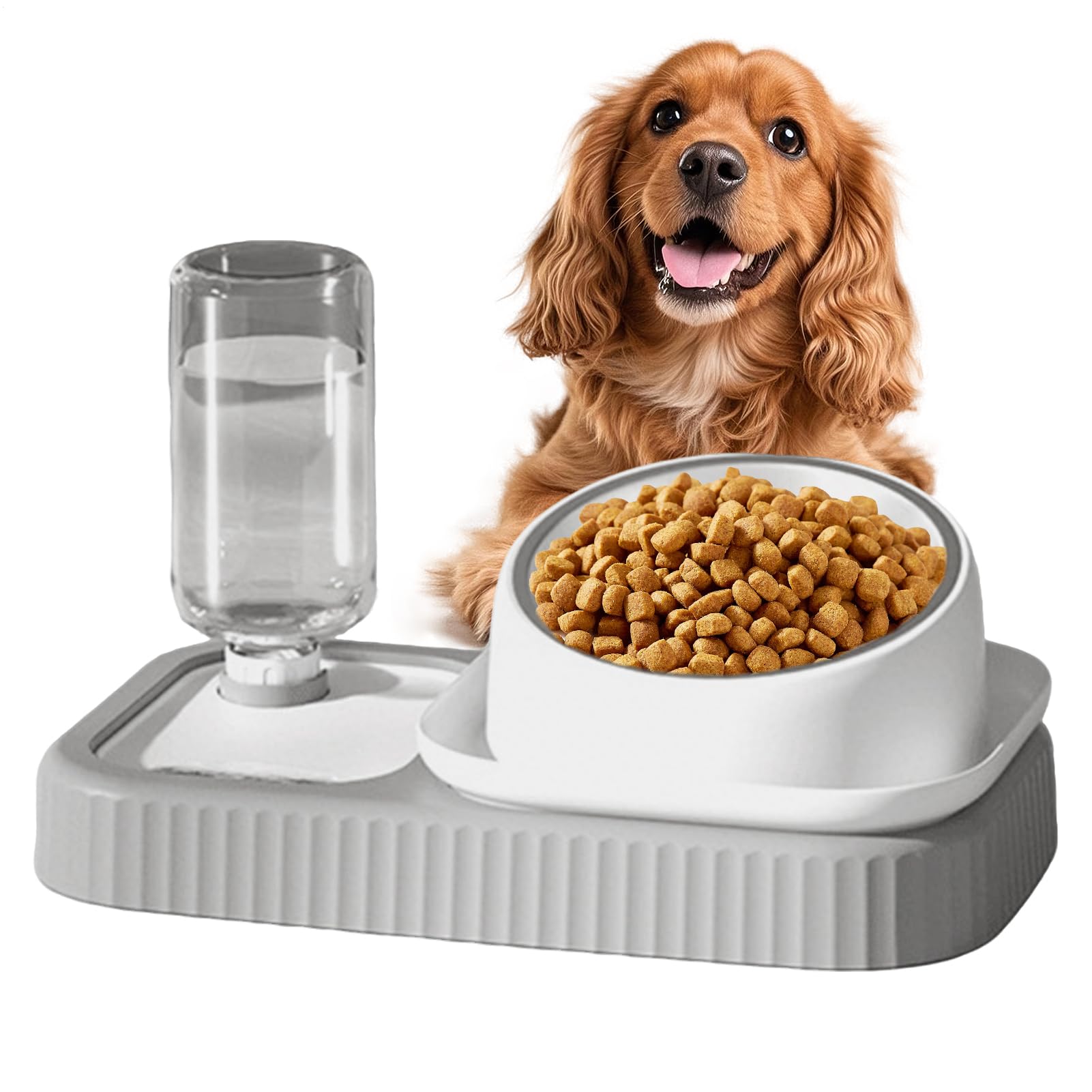 愛玩動物用 食器 滋養物供給器 水器 原則として型 愛玩動物用どんぶり鉢 自動小銃水 ペットフィーダー 上滑り打ちきり 食べ分かりやすい 猫 犬用 ボンネットどんぶり鉢 お水どんぶり鉢 餌入れ 水のみ器 愛玩動物装置