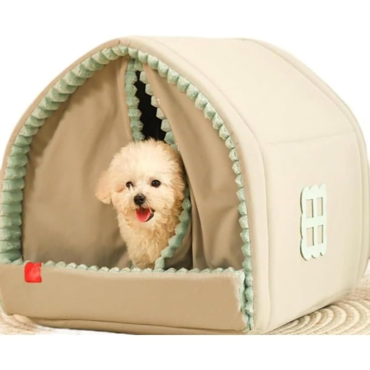 犬 ベッドペッドーム型 ペットハウス犬猫用 室内用 冬用 ふわふわ 洗える クッション付き 犬用ベッド 犬小屋 屋根付き 猫ハウス 犬 ハウス ペットベッド大型犬/中型犬/小型犬用品 ()｜レボショップ