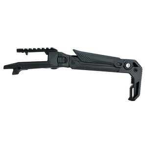 ACTION ARMY フォールディングストック AAP01 アサシン用 U01-007 アクション アーミー assassin 樹脂製ストック 樹脂製銃床 樹脂ストック ライフルストック 銃床 バットストック ガンストック プラスチック 強化樹脂製