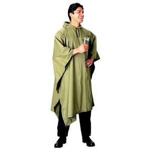 Rothco レインポンチョ 4865 オリーブドラブ リップストップ OD | レインコート 雨合羽 雨カッパ PONCHO 軍用 ナイロンポンチョ ミリタリー 通販 販売 合羽 かっぱ カッパ 貫頭衣 5,719円