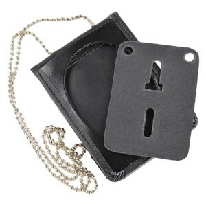 楽天市場】ボストンレザー バッジホルダー 丸型 ネックチェーン