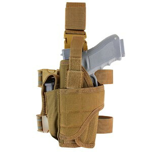 CONDOR レッグホルスター TTLH トルネード [ コヨーテブラウン / 左利き ] サイホルスター 太もも 太腿 コンドルアウトドア 太ももホルスター 太もも用ホルスター 脚用ホルスター 足用ホルスター 高強度ナイロン 耐久ナイロン 耐摩耗生地 CQB CQC CQBホルスター