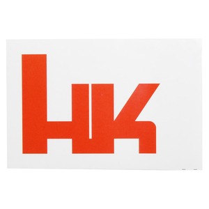 Hecklerkoch 純正 ステッカー Hkメーカーロゴ 防水 Hk Adv 9786 ヘッケラーコッホ ヘッケラーアンドコッホ オフィシャル 公式 ファンアイテム ハードケース用 車用 オフロード サバゲー ミリタリー バイク デカール シール ラベルシール 最前線の