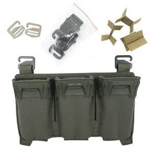 【AGILITE】 トリプルマガジンポーチパネル レンジャーグリーン プラカード 楽天市場】AGILITE トリプルマグポーチパネル PINCER プラカード 5.56