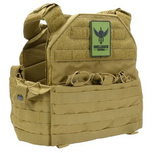 SHELLBACK TACTICAL プレートキャリア SF Plate Carrier コーデュラナイロン GSA-SF [ コヨーテ / スモール ] シェルバックタクティカル ボディアーマー プレキャリ プレートキャリアー 防弾プレートキャリア ソフトアーマー ロードベアリング LBV コンバット アサルト