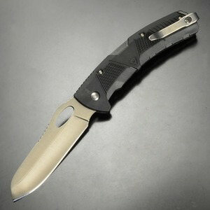 STRIKE INDUSTRIES 折りたたみ出刃包丁 K1 Knife ブレードレステープカッター積み上げる SI-K1 [ 黒いこと ] フォールディングナイフ 折り畳み出刃包丁 折り畳み式出刃包丁 折りたたみ式出刃包丁 フォルダ K1出刃包丁 衣嚢出刃包丁 EDC出刃包丁 磁気テープ裁断師付き添い人出刃包丁 折畳出刃包丁