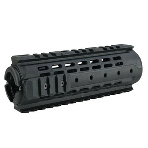 IMI DEFENSE ハンドガード MRS モジュラーレール M4/M16/AR-15用 ポリマー製 [ カービンレングス / ブラック ] IMIディフェンス Modular Rail System モジュラーハンドガード クワッドレール 樹脂製 ライフルレングス ミッドレングス フォアハンド フォアグリップ 先台