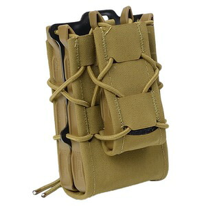 HSGI ライフル&拳銃用マグポーチ GEN2 X2RP TACO 前後3連 M4/AK/7.62mm/9mm/45口径 242RP0 [ コヨーテブラウン ] コンビマガジンポーチ コンビマガジンケース コンビマガジンホルダー コンビマグポーチ コンビマグホルダー コンビマグキャリア｜アウトドア＆輸入雑貨 レプマート