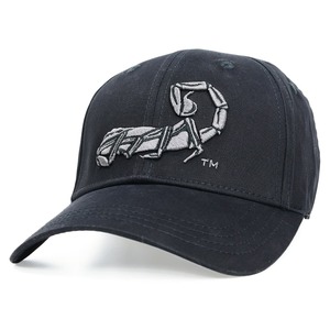 予約販売品 人気定番の AGILITE キャップ 帽子 スコーピオンロゴ ブラック アジライト Logo Stretch-Fit Hat 野球帽 ベースボールキャップ メーカーロゴ メンズ タクティカルキャップ cmdb.md cmdb.md