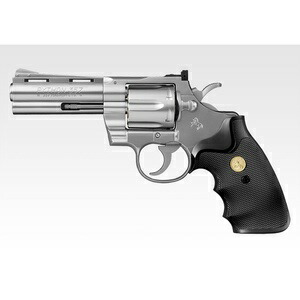 東京マルイ エアガン COLT PYTHON 357mag 4インチ 10歳以上モデル [ ステンレス ] ソフトエアーガン ソフトエアガン 10歳以上 BBリボルバー エアーガン エアピストル エアコキ オートピストル 自動拳銃 自動式拳銃 オートマチックピストル 遊戯銃 エアガンピストル