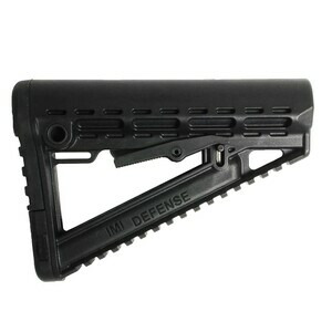 IMI DEFENSE バットストック Delta デルタ AR15/M4/M16対応 IMI-ZS103 [ ブラック ] IMIディフェンス リトラクタブルストック AR-15 樹脂製ストック 樹脂製銃床 樹脂ストック ライフルストック 銃床 ガンストック プラスチック 強化樹脂製