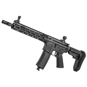 EMG/King Arms 電動ガン TROY Industries SOCC 10.5インチ 電子トリガー搭載 EMG-AG-265 [ ブラック ] EMGジャパン AEG トロイインダストリーズ 電動エアライフル銃 電動ライフル銃 電動自動小銃 電動アサルトライフル 電動カービン銃 遊戯銃 電動エアライフル｜アウトドア＆輸入雑貨 レプマート