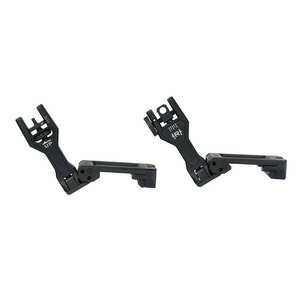 STRIKE INDUSTRIES フリップアップサイト AR15対応 サイドワインダー Ver.2 [ ブラック ] ストライクインダストリーズ Sidewinder2 バックアップサイト アイアンサイト 照星 照門 照準器 フロントサイト リアサイト