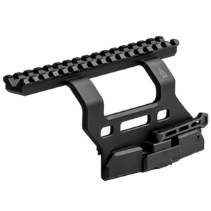 LEAPERS UTG サイドマウントレール M-LOK対応 AK用トップレール MT-UAK01 リーパーズUTG サイドレール Mロック AK用サイドマウント トップレイル 20mmレール 20mmレイル ピカティニーレール QRレバーマウント クイックリリースレバーマウント ピカティニーレイル｜アウトドア＆輸入雑貨 レプマート 16,038円