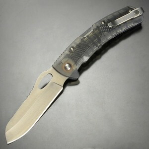 STRIKE INDUSTRIES 折りたたみ出刃包丁 K1 Knife ブレードレステープカッター積み上げる SI-K1 [ 雲煙 ] フォールディングナイフ 折り畳み出刃包丁 折り畳み式出刃包丁 折りたたみ式出刃包丁 フォルダ K1出刃包丁 衣嚢出刃包丁 EDC出刃包丁 磁気テープ裁断師付き添い人出刃包丁 折畳出刃包丁